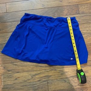 Fila Tennis Skort, Size L, Royal Blue